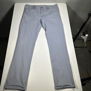 Stio Pants Men’s 34x33 Gray Hiking Outdoor Stretch Trail Performance